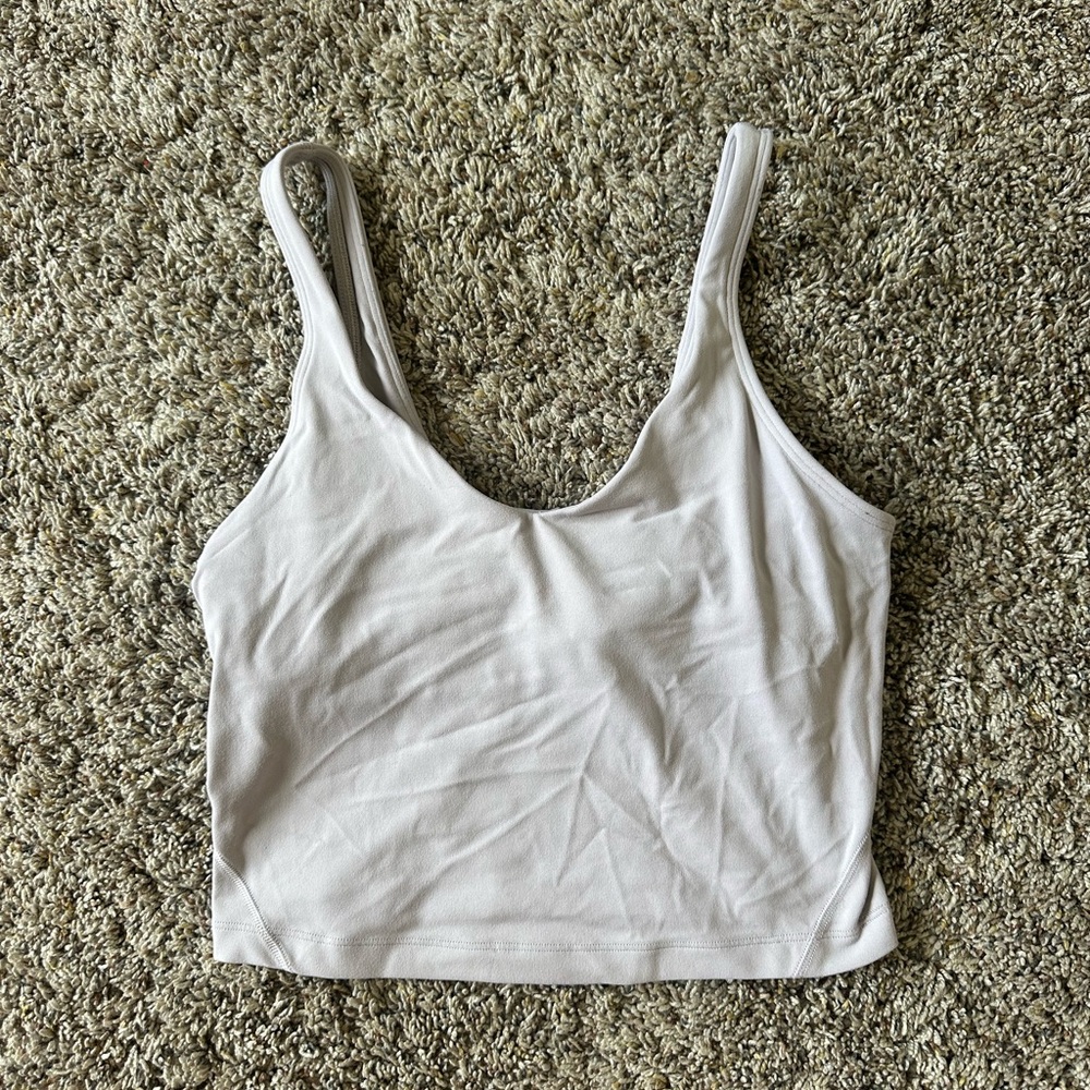 Lululemon light purple align tank top size 4